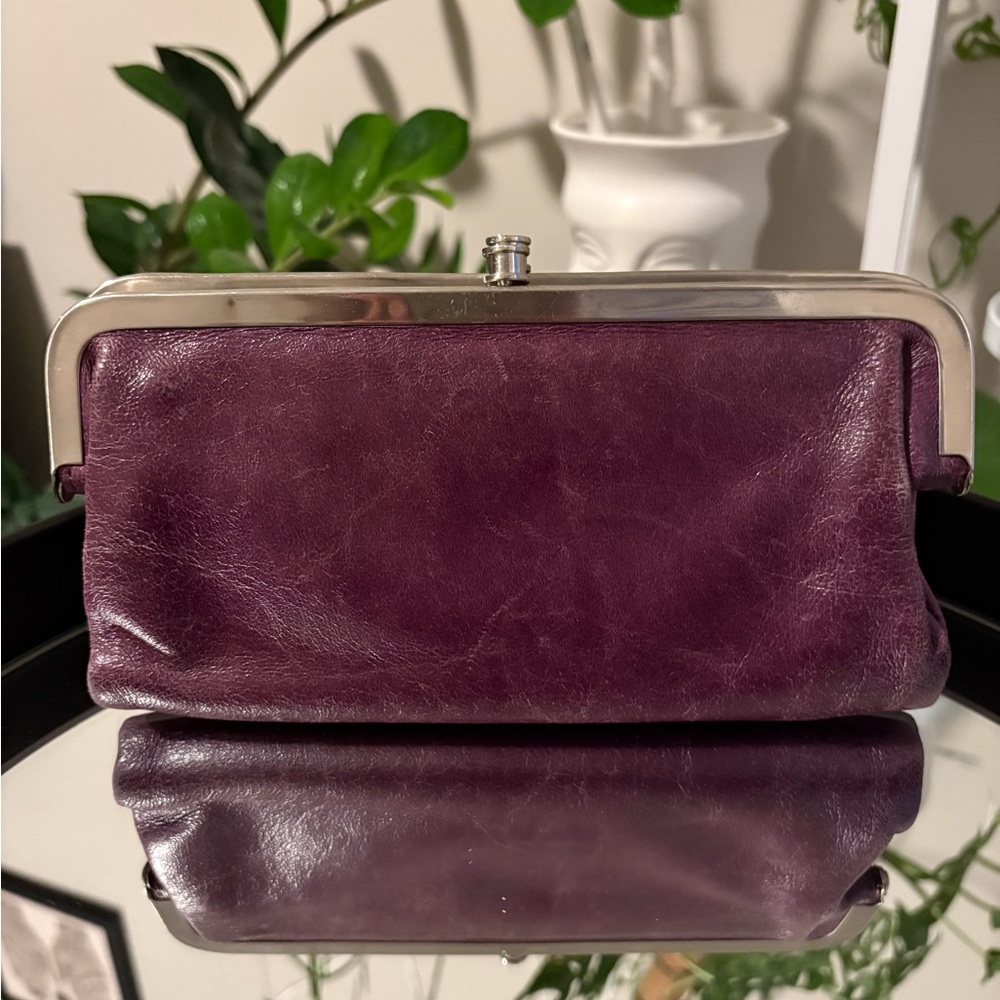 Latico Bifold Clutch / Wallet - Plum / Purple